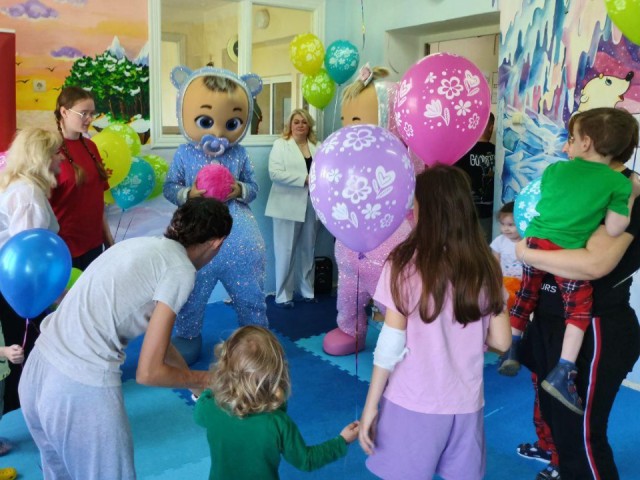 «Эстафета добра» прошла в детском корпусе больницы Сергиева Посада