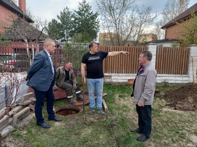 В Дубне завершили капитальный ремонт водопровода на улице Новогодняя