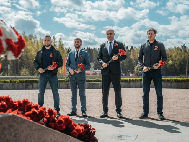 Церемония памяти в Одинцове объединила дорожников и ветеранов войны
