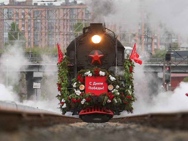 Памятный ретросостав замечен в Дмитрове