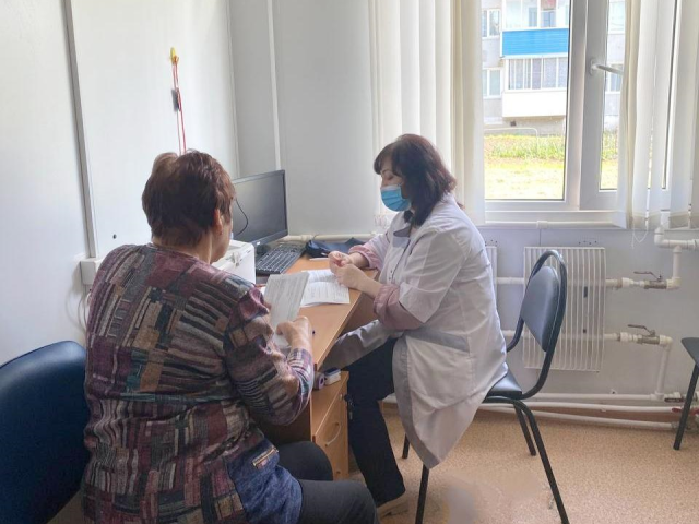 Врачи Каширской больницы провели выездной прием в Топканове