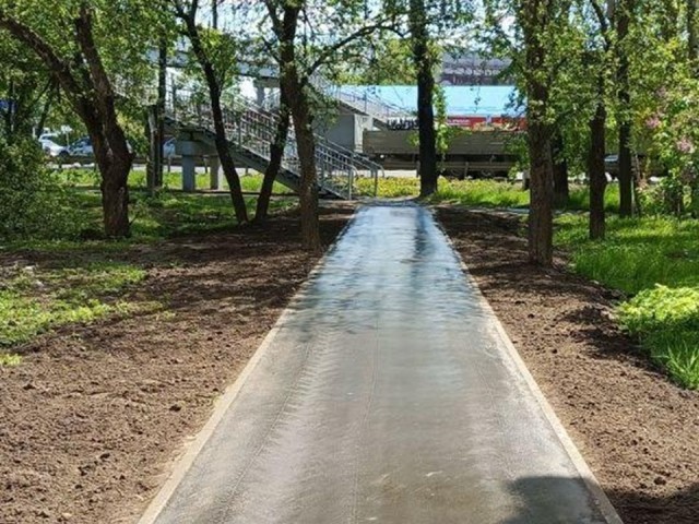 В Бронницах привели в порядок «народные тропы» на трех улицах по просьбе жителей