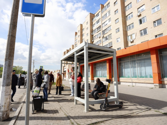 Во Фрязине на улице Полевой обновят остановочный комплекс