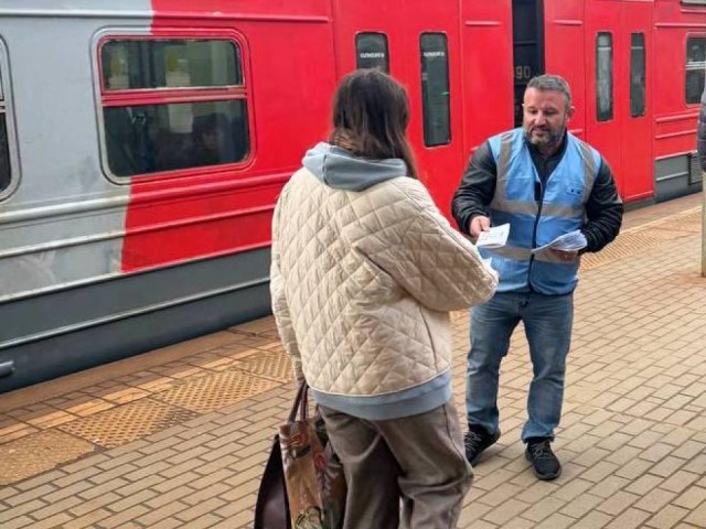 В Мытищах прошел рейд по безопасности на ж/д станции Тайнинская