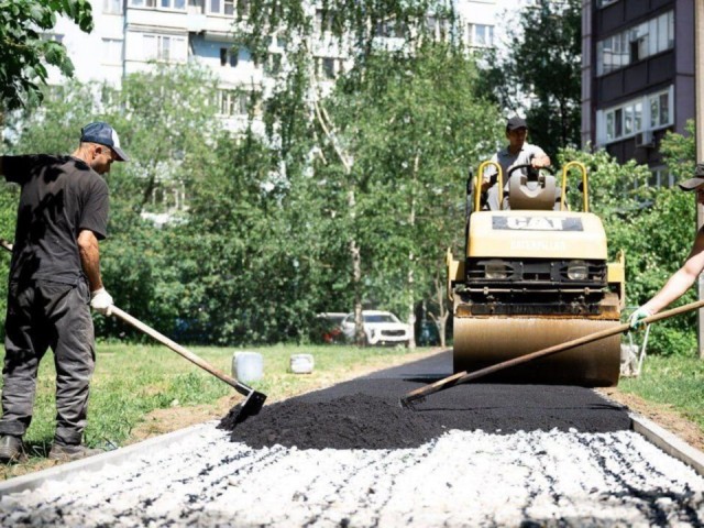 В 12 дворах Люберецкого округа завершили работы по реконструкции