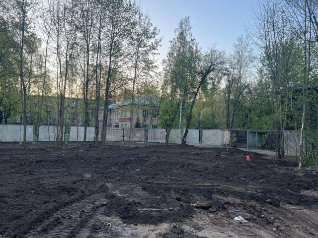 В Красногорске на улице Народного Ополчения снесли аварийный дом 1957 года постройки