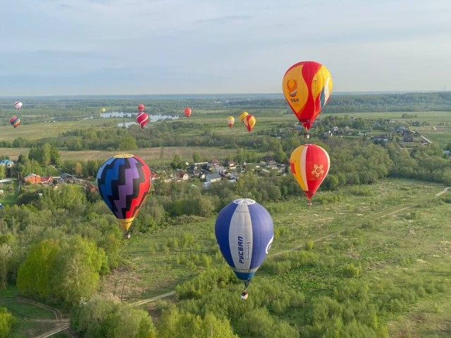 Шоу аэростатов «Кей-граб» на «КлинМайFest» отменили из-за плохой погоды