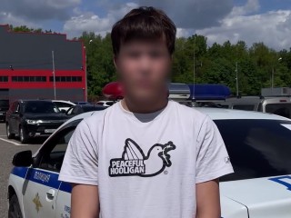 Полиция оштрафовала автомобилиста, проехавшего по пешеходной дорожке в Видном