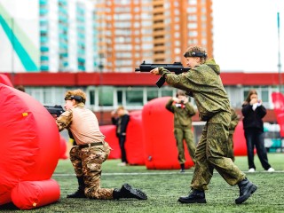 Первенство по лазертагу провели на стадионе «Новые Химки»