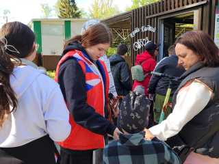 Волонтеры в Кашире рассказали, как носить Георгиевскую ленту
