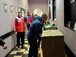 Предметы личной гигиены передали из Наро-Фоминска в зону СВО