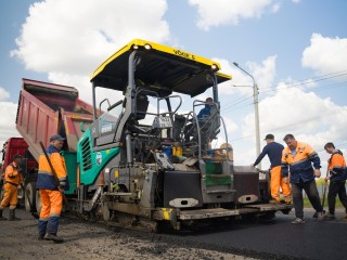 В Кашире ведется ремонт автомобильных дорог