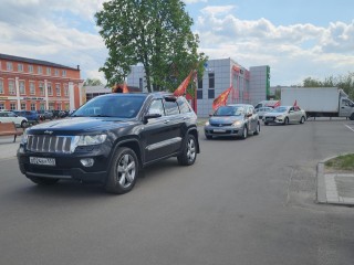 В Орехово-Зуеве состоялся автопробег в честь 80-летия Великой Победы