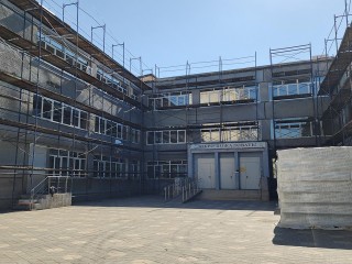 Родители выбрали цвет фасада школы в Лосино-Петровском
