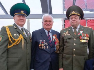 Видновчанин Валерий Бодряшов принял участие в Параде Победы в Минске