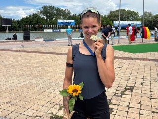 Выпускница Бронницкого ГУОР завоевала бронзу на чемпионате Европы по гребле