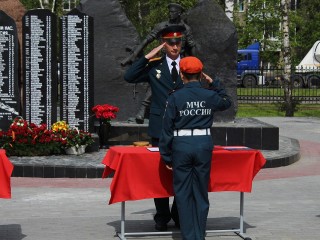 В Богородском округе кадеты МЧС приняли торжественную присягу