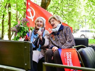 В Химках провели представления для ветеранов войны