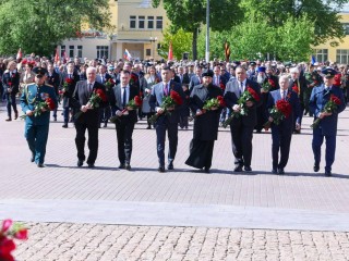 В Подольске День Победы отпраздновали на площади Славы