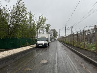 Дорогу на ул. Лермонтова в Пушкино расширят на метр для удобства автолюбителей