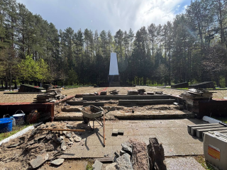Памятник Латышским стрелкам приведут в порядок к юбилею Победы