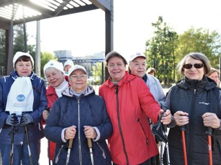 Участники «Активного долголетия» из Химок 17 мая пройдут марафон скандинавской ходьбы