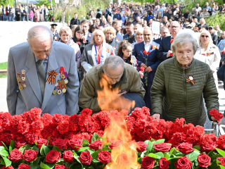 80 лет Победы: в Ленинском округе прошли памятные мероприятия