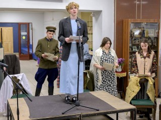Подольские артисты рассказали со сцены историю военно-полевого госпиталя