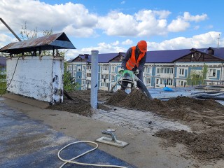 Работы на крыше дома №12 в Агрогородке завершат до конца месяца