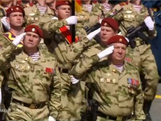 Дивизия имени Дзержинского приняла участие в параде Победы на Красной площади