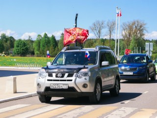 В Подмосковье прошел автопробег «Дорогами Победы»