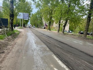 Власти Рузы рассказали, как избавятся от ям на улице Лебеденко