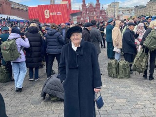 Блокадница из Клина побывала на Параде Победы в Москве