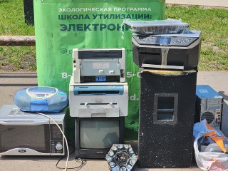 Жители Пушкинского округа легально избавятся от электрохлама 2 июня