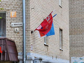 Пересвет преобразился, чтобы встретить День Победы в праздничном убранстве