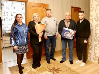 В Шатуре поздравили трудовую династию энергетиков Морозкиных