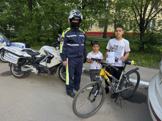 В Долгопрудном учат детей безопасности на дорогах