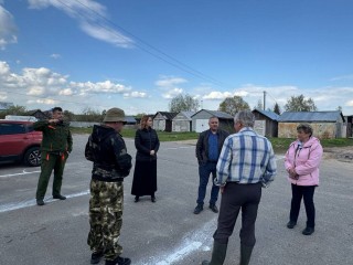 Дорожную разметку в Кошелево оформят повторно из-за дождливой погоды