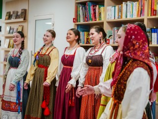 Фестиваль национальных традиций прошел в библиотеке №1
