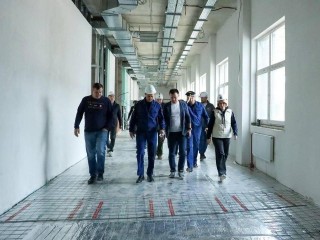 Родителям учеников показали строительство нового корпуса гимназии № 17 в Мытищах