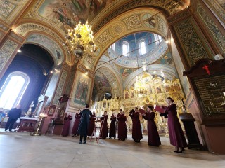 В храме Александра Невского выступил камерный хор из Санкт-Петербурга