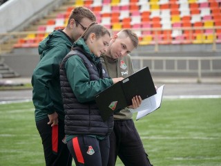 Специалисты «Локомотива» искали таланты среди футболистов Сергиева Посада