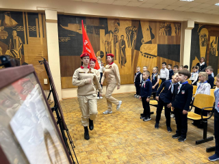 Вахта Памяти к 80-летию Великой Победы стартовала в гимназии №5