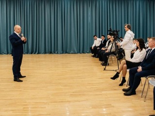 В Ивантеевке торжественно наградили молодых хоккеистов СШ «Лидер»