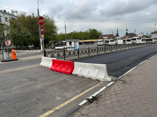 В Домодедове временно перекрыли съезд с улицы Советской на Корнеева