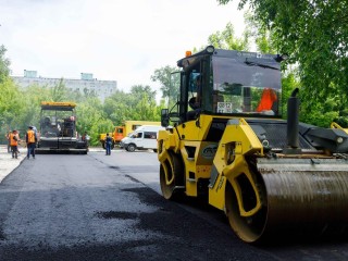 Новый асфальт уложили на территории больницы в Люберцах