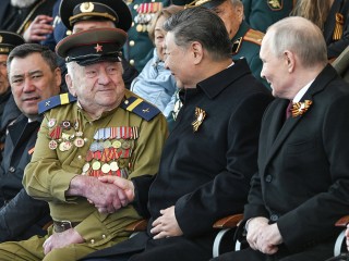 Ветеран из Домодедово принял участие в параде Победы на Красной площади