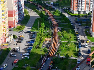 «Дорога памяти»: школа Ленинского округа побила два рекорда Московской области