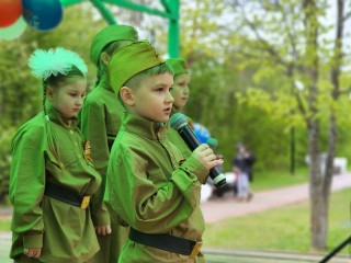 Праздничный концерт в честь Дня Победы прогремел в Волоколамске