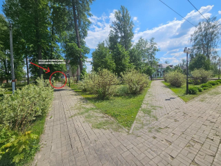 Центральный вход в Молодежный центр Электрогорска временно закрыт